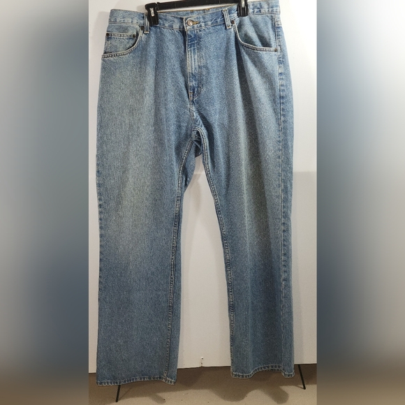 Men's Arizona Blue Size 38 X 32 Boot Cut Jeans - Picture 2 of 9